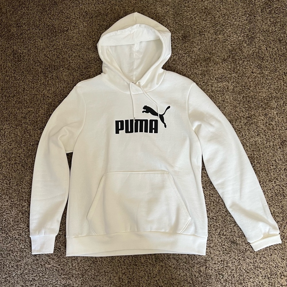 Puma Hoodie White Size L